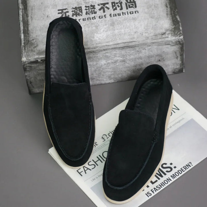 Vintém d'Ouro - Mocassins de camurça premium