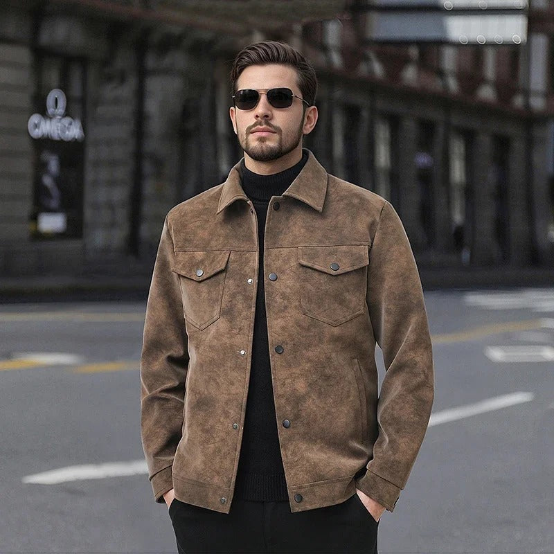 Vintém d'Ouro - Casaco de camurça premium
