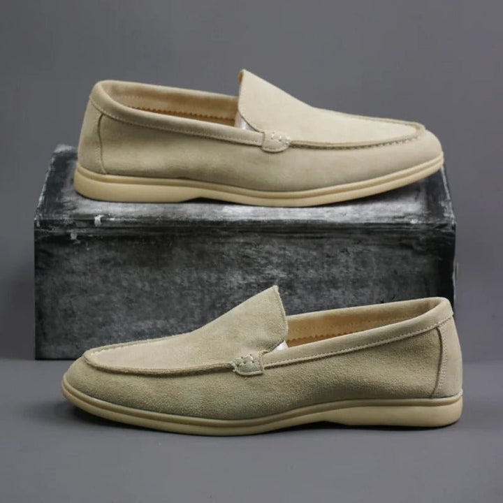Vintém d'Ouro - Mocassins de camurça premium
