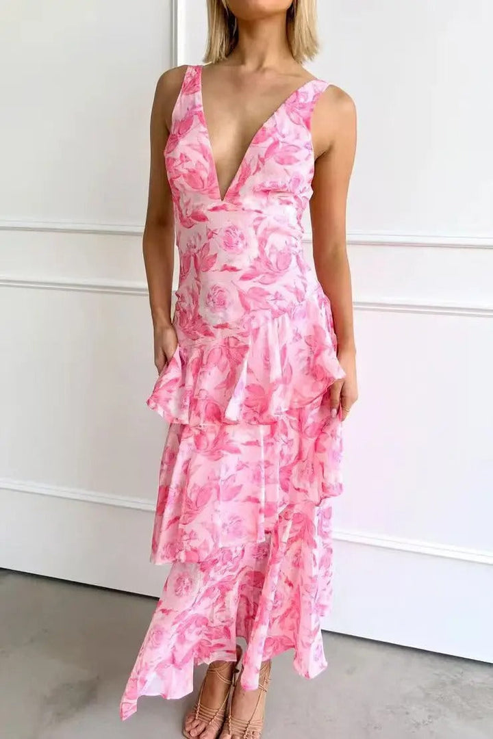 Vintém d'Ouro - Vestido Longo Elegante