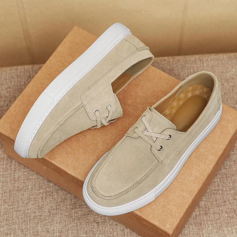 Vintém d'Ouro - Sapatos elegantes de camurça