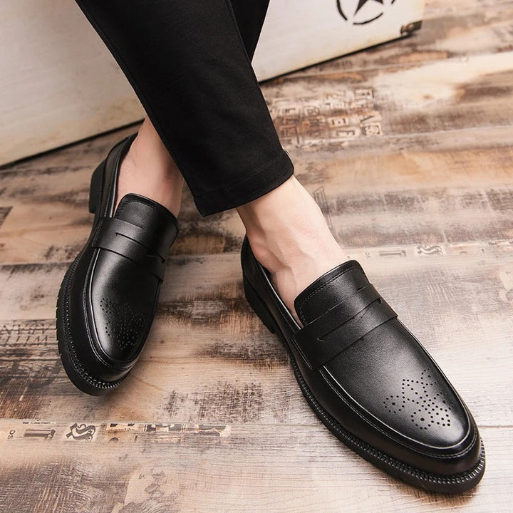Vintém d'Ouro - Mocassins britânicos elegantes
