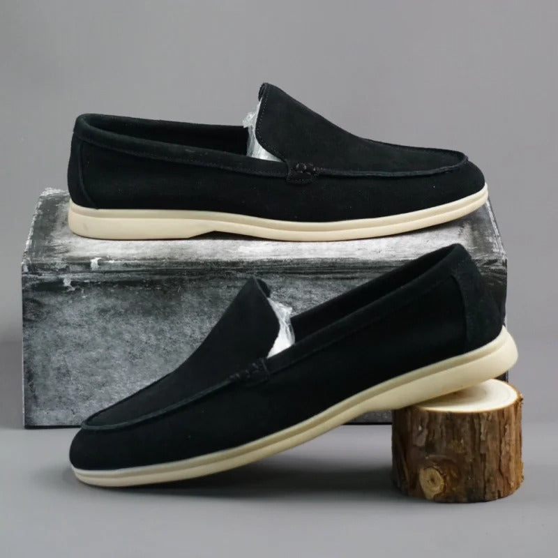 Vintém d'Ouro - Mocassins de camurça premium