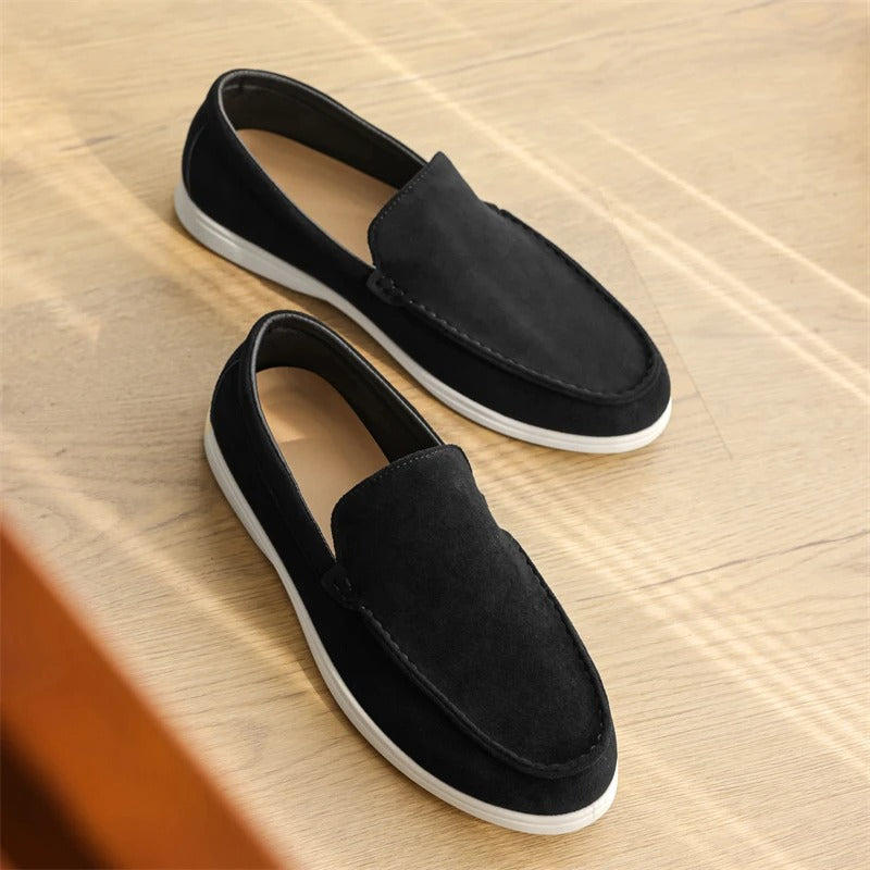 Vintém d'Ouro - Mocassins de camurça premium