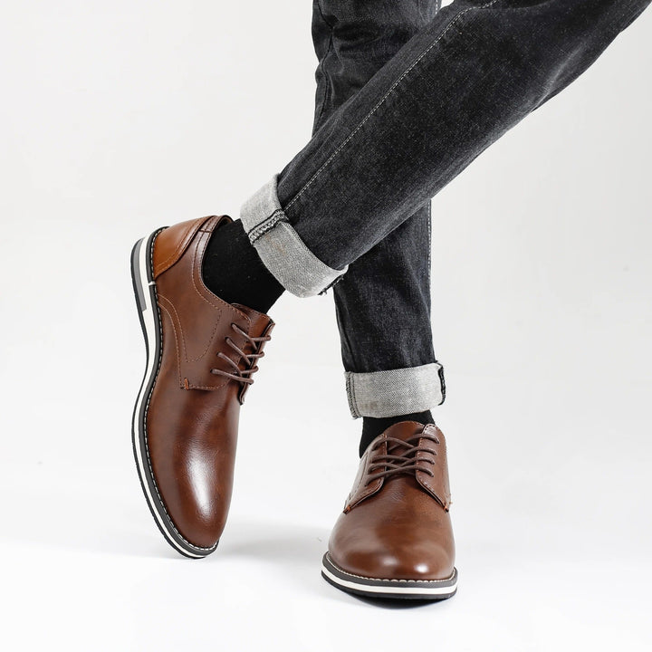 Vintém d'Ouro - Sapatos de couro elegantes