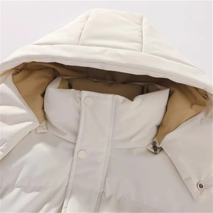 Vintém d'Ouro - Casaco elegante com capuz para homem