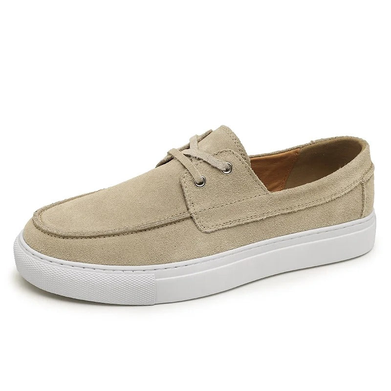 Vintém d'Ouro - Sapatos elegantes de camurça