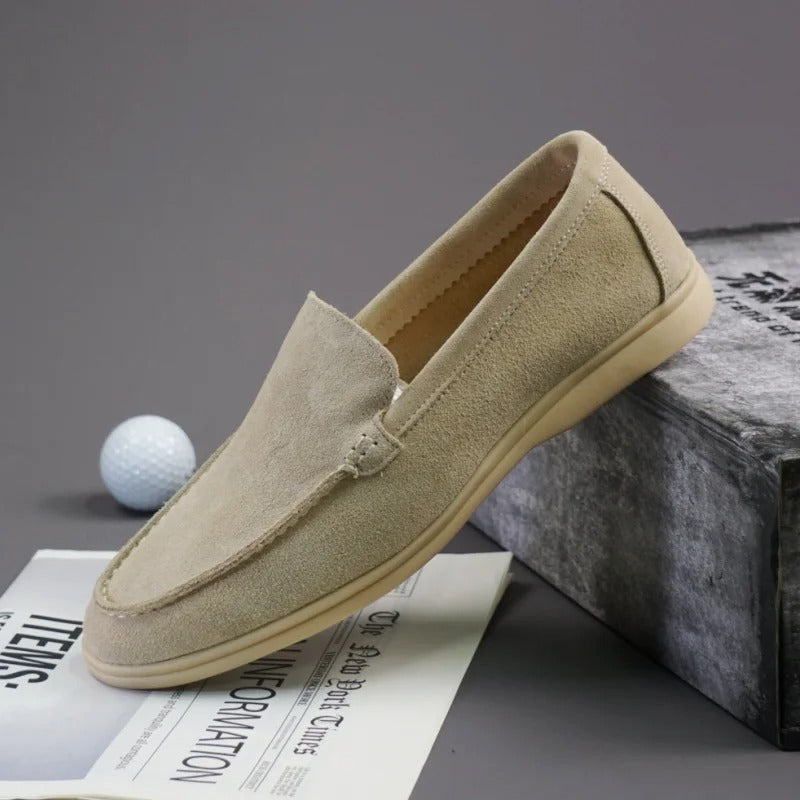 Vintém d'Ouro - Mocassins de camurça premium