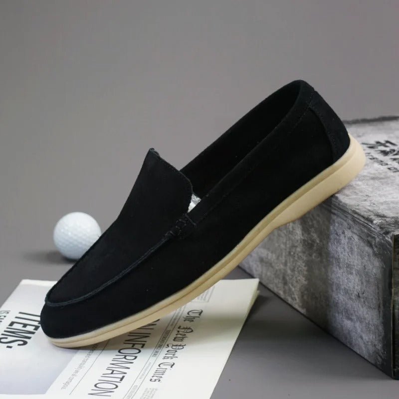 Vintém d'Ouro - Mocassins de camurça premium