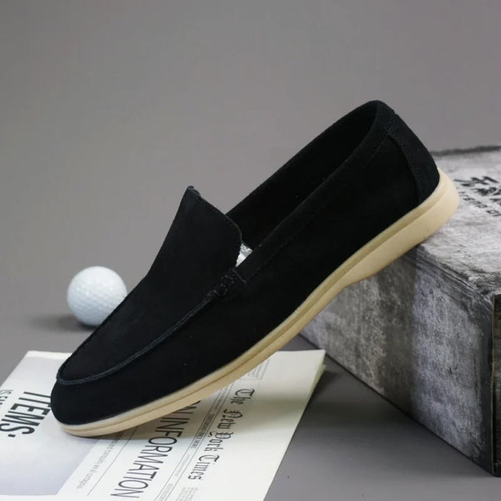 Vintém d'Ouro - Mocassins de camurça premium