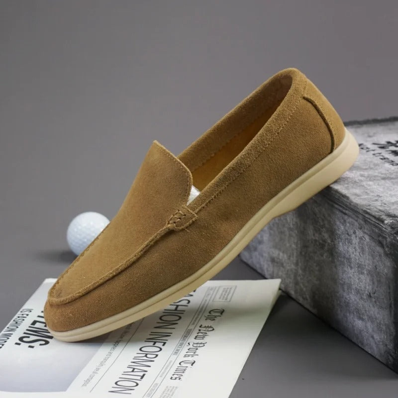 Vintém d'Ouro - Mocassins de camurça premium