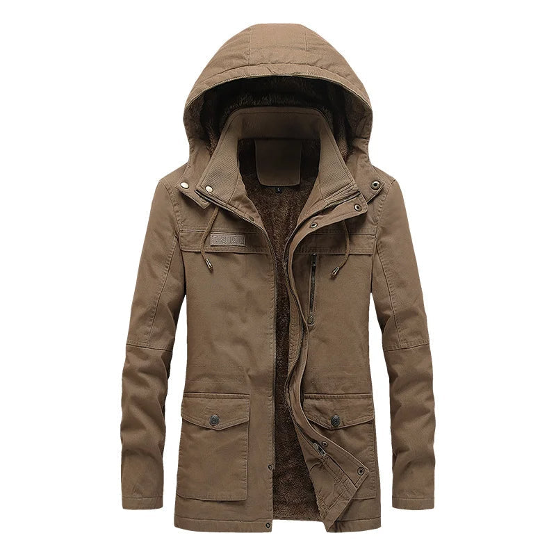 Vintém d'Ouro - Casaco casual de inverno em algodão