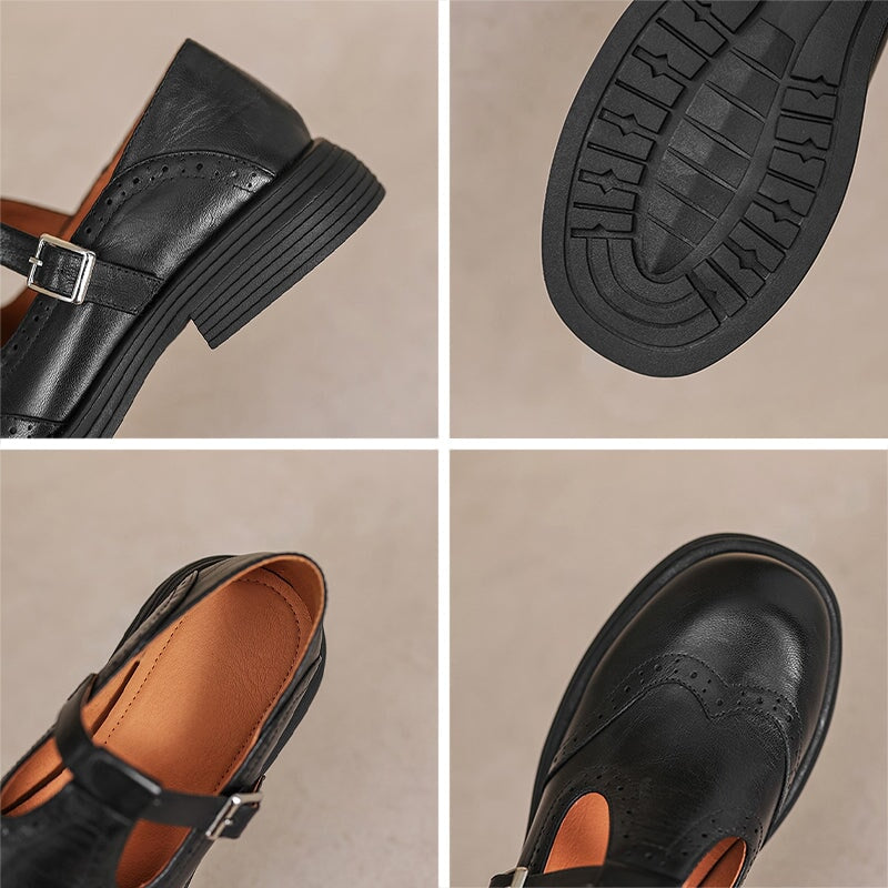 Vintém d'Ouro - Elegantes Mary Janes para Mulher