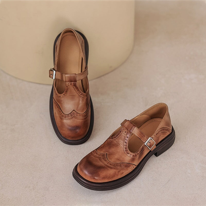 Vintém d'Ouro - Elegantes Mary Janes para Mulher