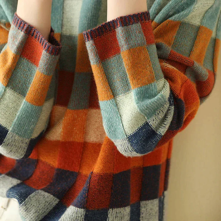 Vintém d'Ouro - Gola alta em patchwork