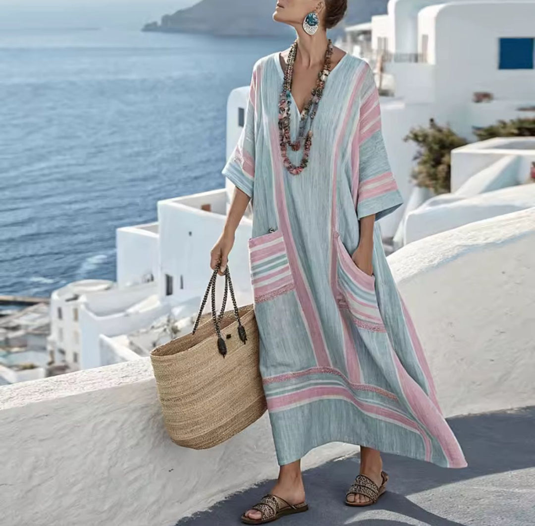 Vintém d'Ouro - Vestido Longo de Praia
