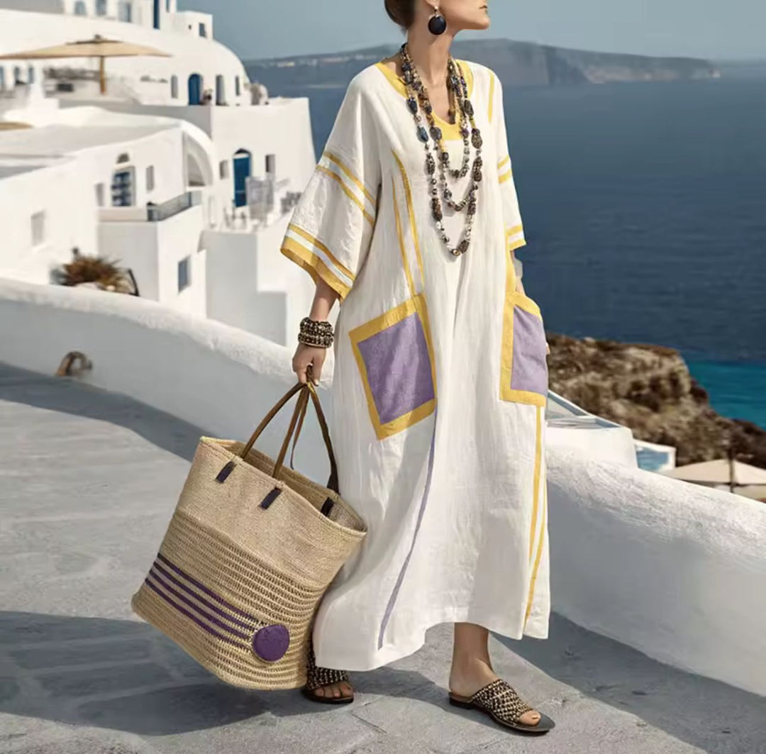 Vintém d'Ouro - Vestido Longo de Praia