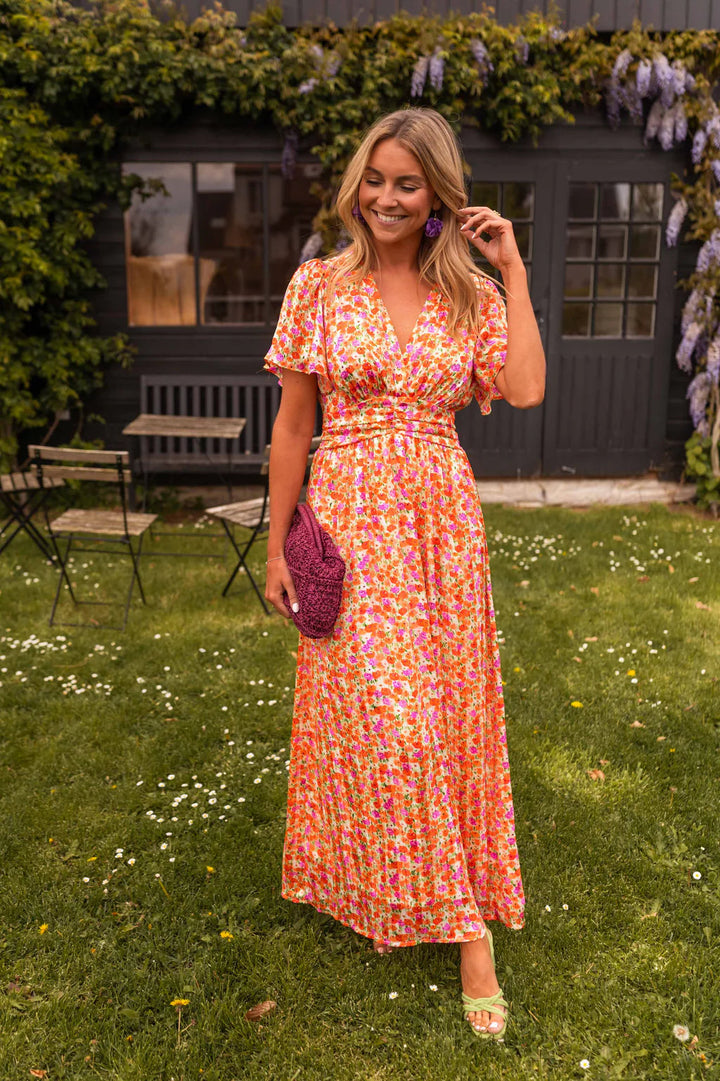 Vintém d'Ouro - Vestido maxi elegante
