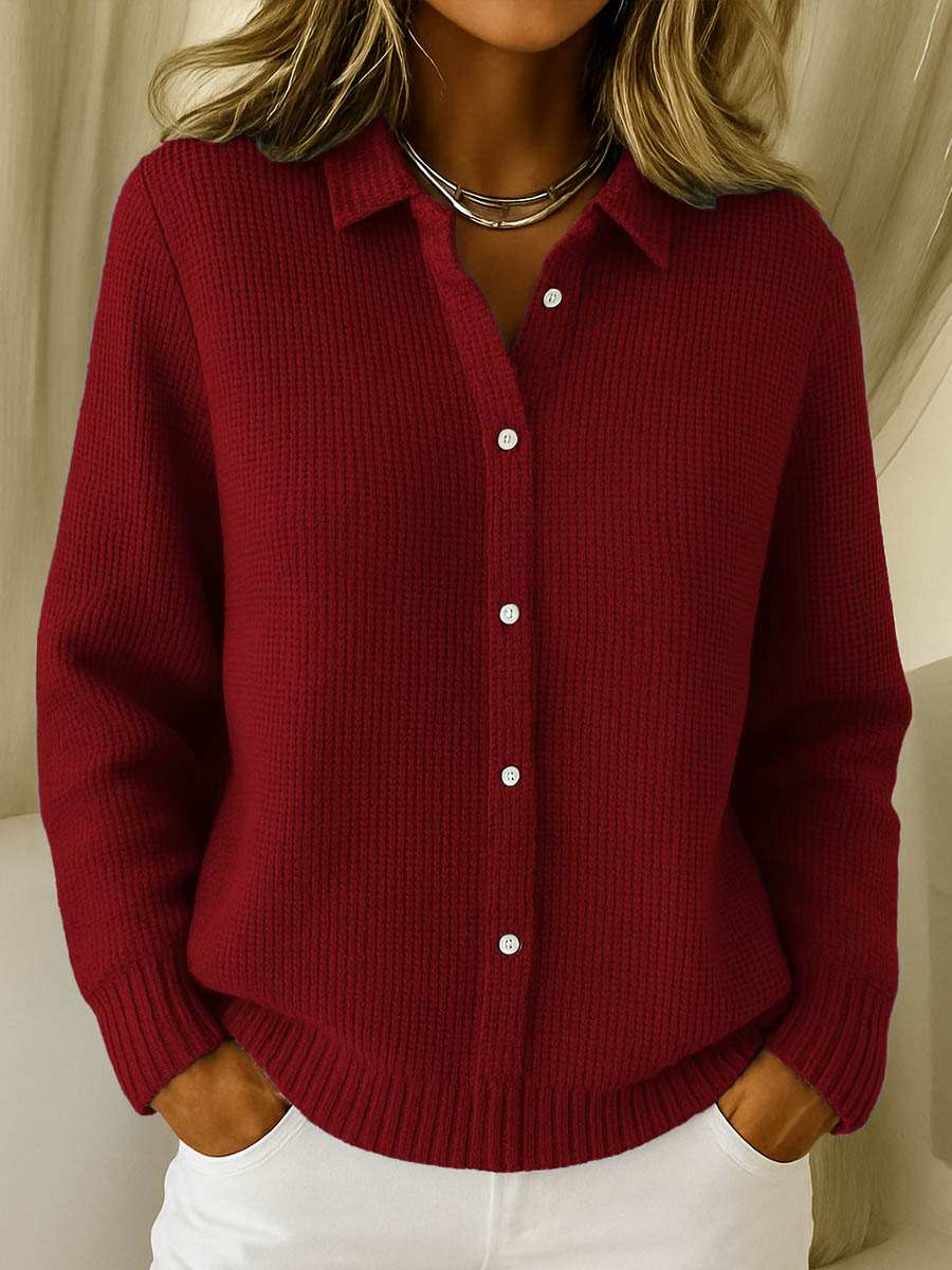 Vintém d'Ouro - Cardigan Sofisticado e Elegante