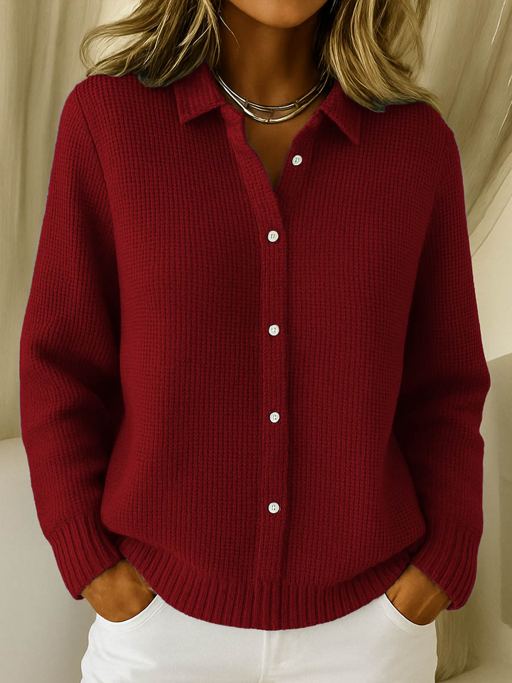 Vintém d'Ouro - Cardigan Sofisticado e Elegante