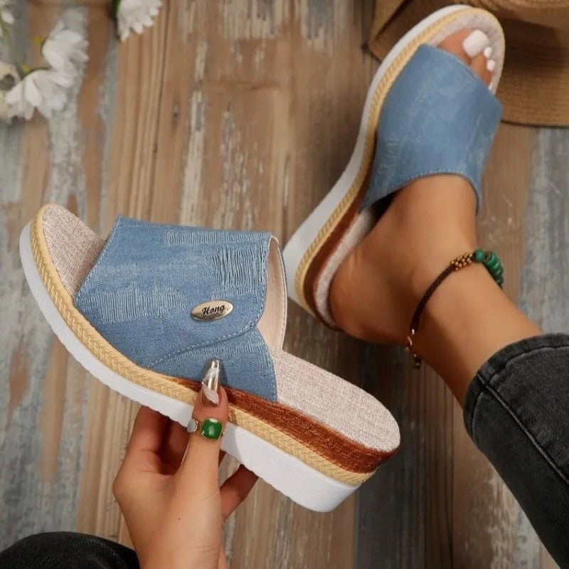 Vintém d'Ouro - sandália ergonómica inspirada em jeans