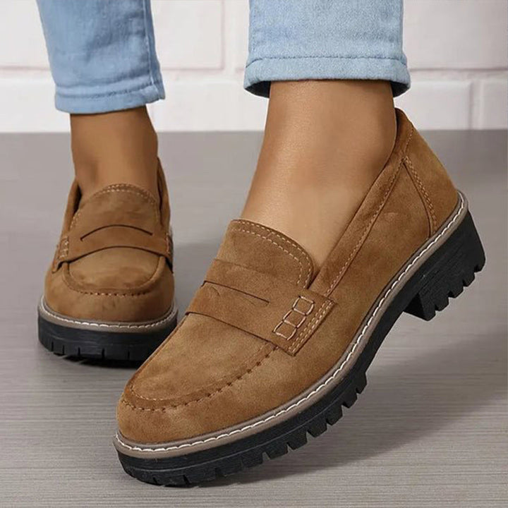 Vintém d'Ouro - Mocassins de camurça atemporais