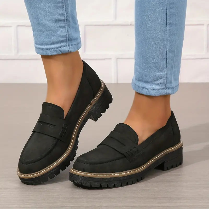 Vintém d'Ouro - Mocassins de camurça atemporais