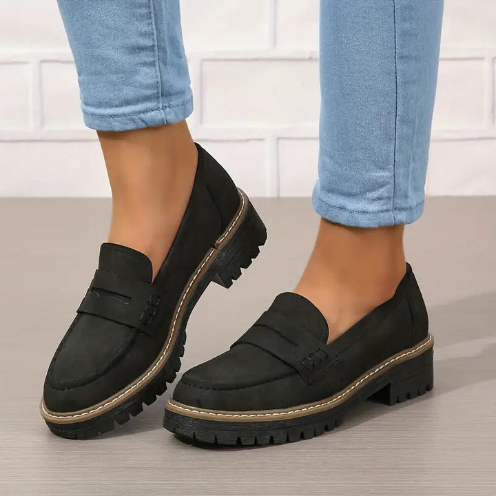 Vintém d'Ouro - Mocassins de camurça atemporais