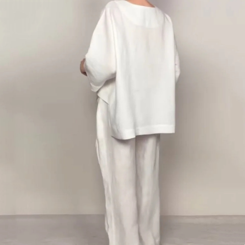 Vintém d'Ouro - Conjunto de 2 peças com caimento relaxado e estilo minimalista
