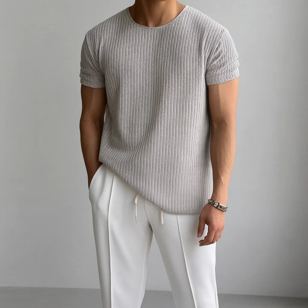Vintém d'Ouro - Camiseta elegante de malha