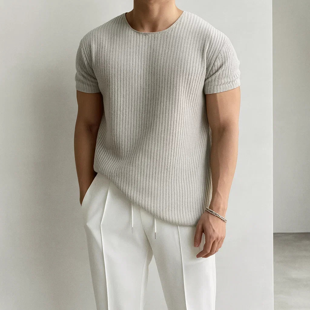 Vintém d'Ouro - Camiseta elegante de malha