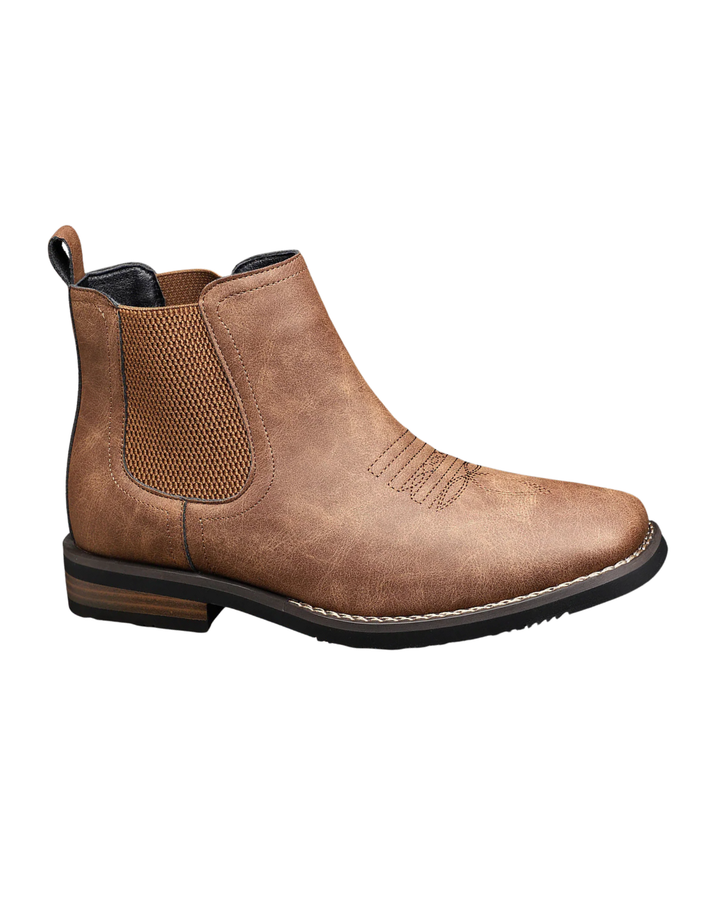 Vintém d'Ouro - Botas de couro elegantes para homem