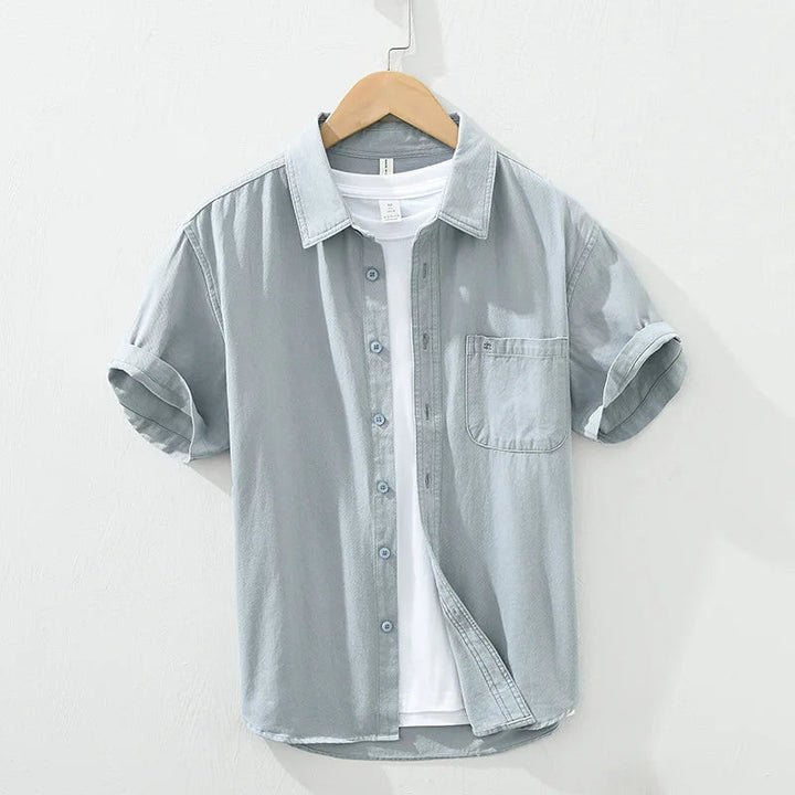 Vintém d'Ouro - Camisa de algodão de manga curta