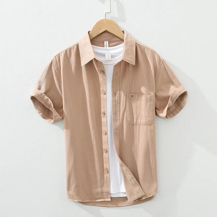 Vintém d'Ouro - Camisa de algodão de manga curta