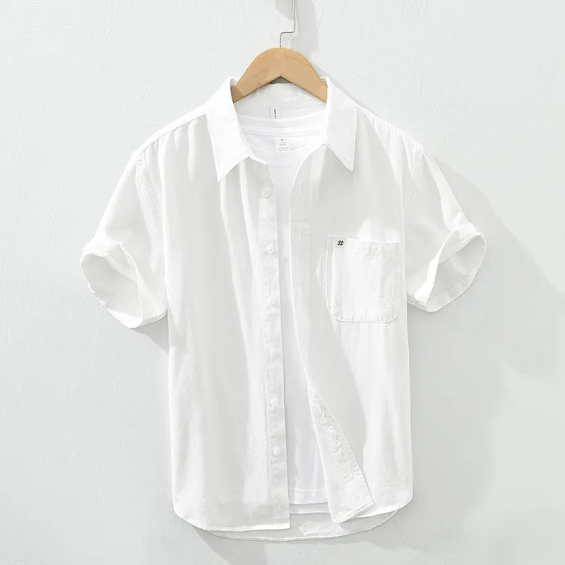 Vintém d'Ouro - Camisa de algodão de manga curta