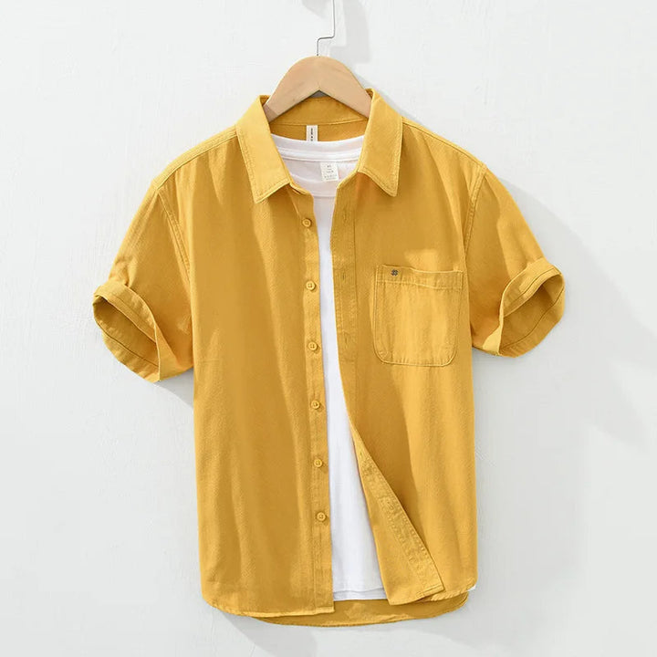 Vintém d'Ouro - Camisa de algodão de manga curta