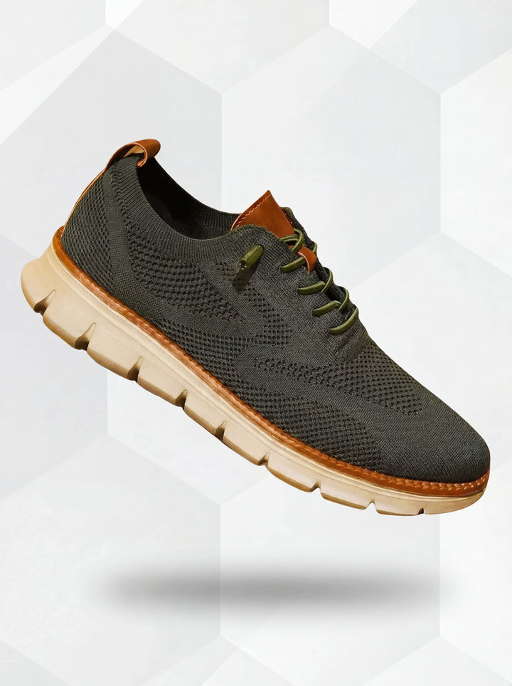 Vintém d'Ouro - Sapatos Ultra-Confortáveis Respiráveis Verdes