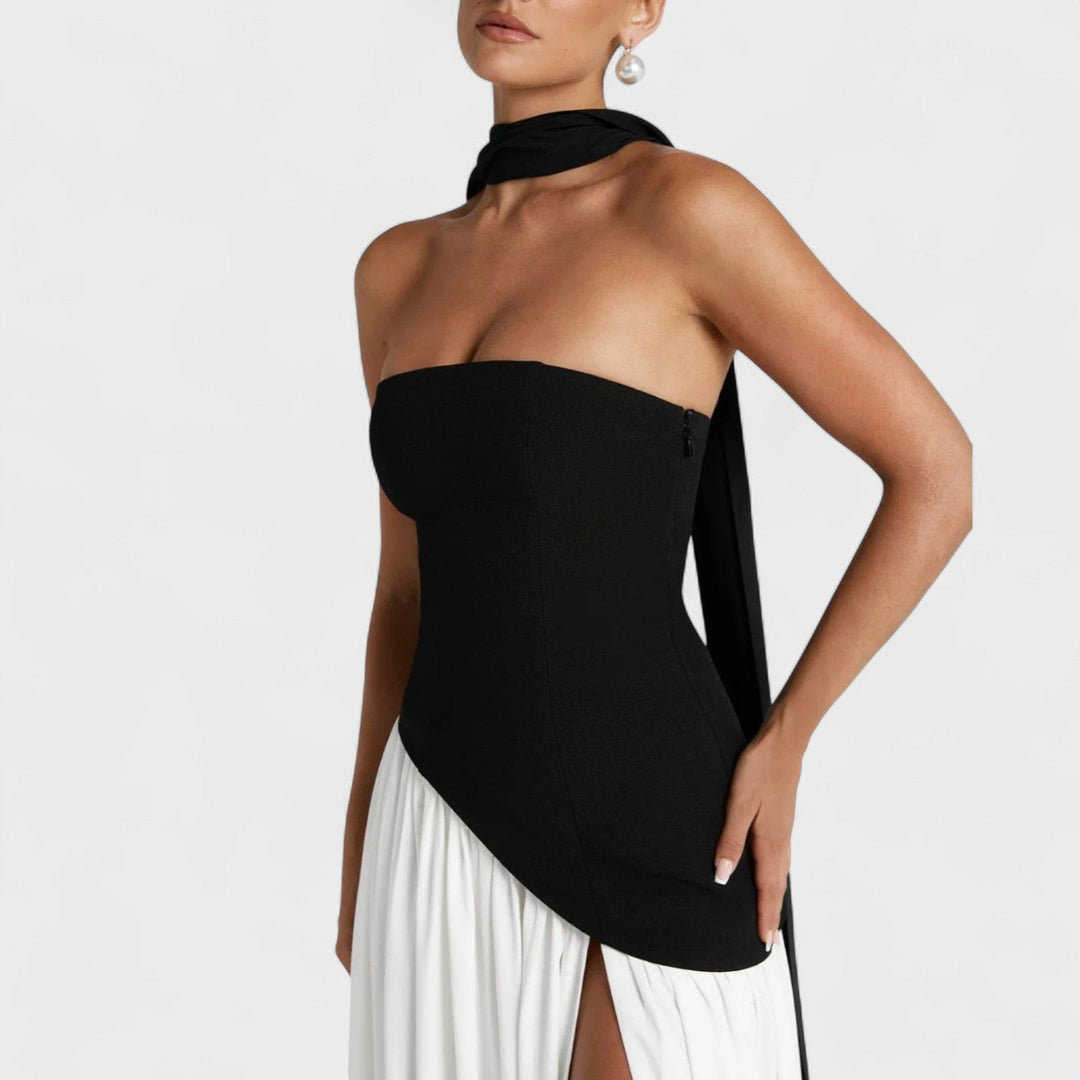 Vintém d'Ouro - Vestido de Gala Elegante