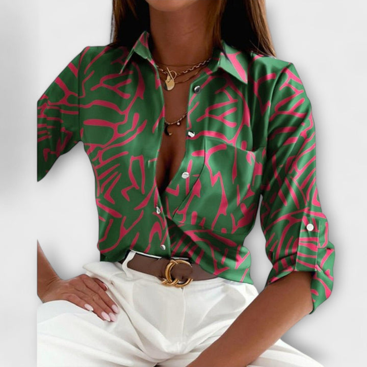 Vintém d'Ouro - Blusa de gola clássica