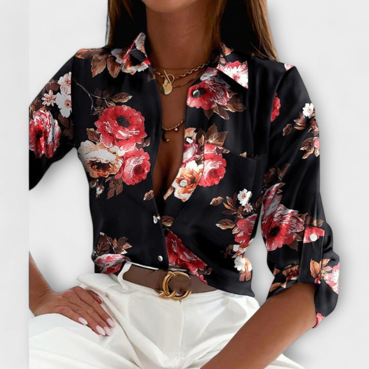 Vintém d'Ouro - Blusa de gola clássica
